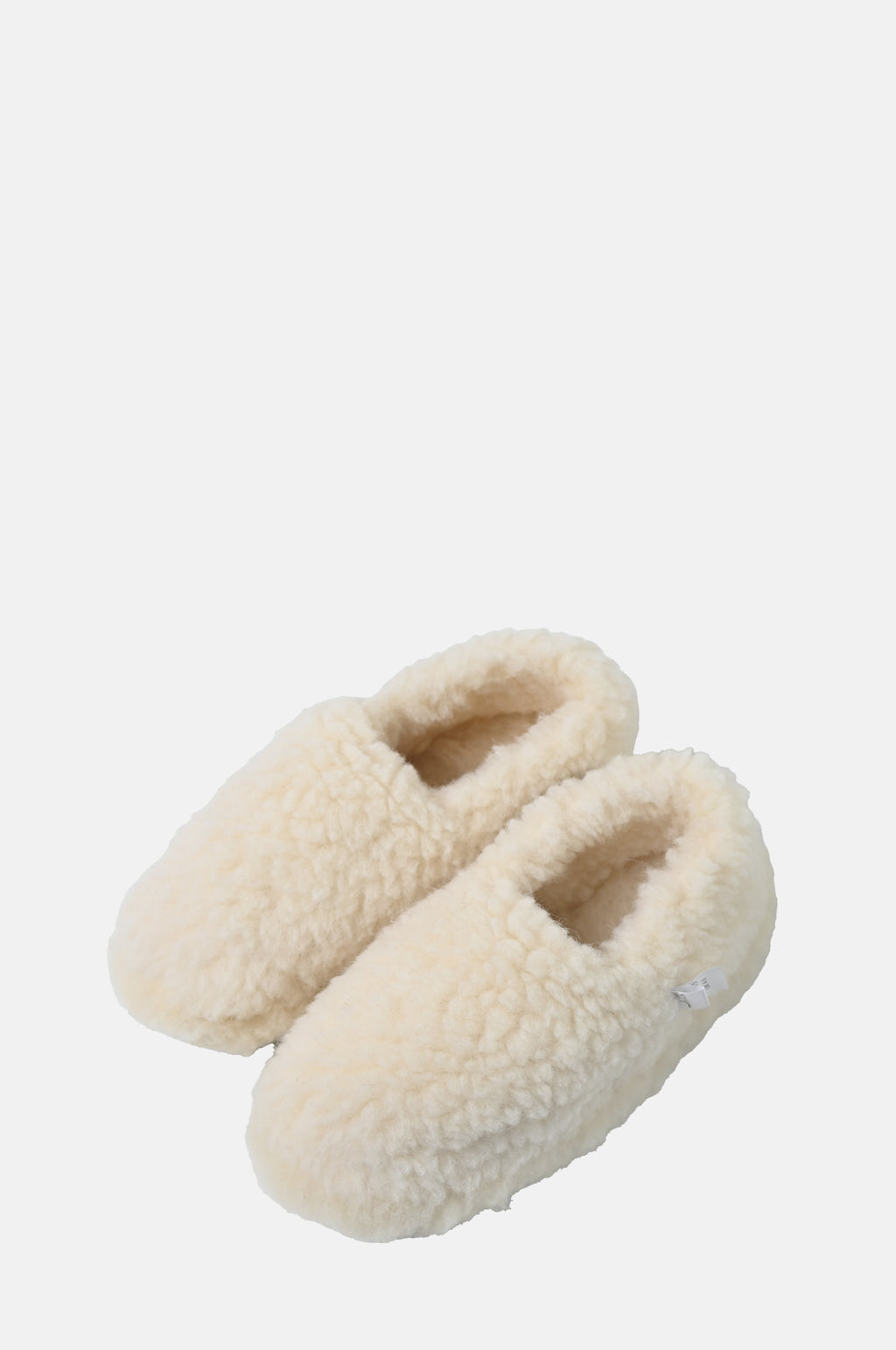 Yoko Wool Full Slippers Natural.