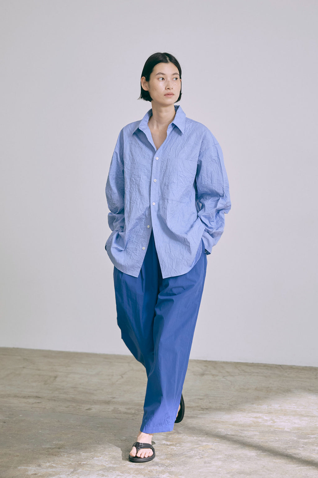 Haku-W Pants Blue