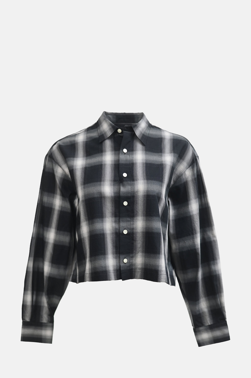 nicholson and nicholson Sara W Top Grey Check.