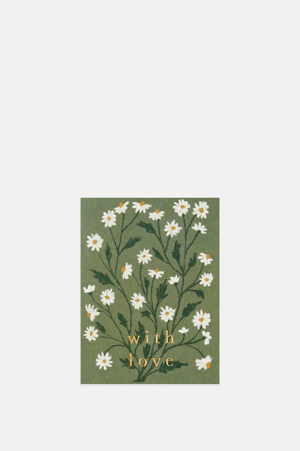 Daisy With Love Mini Card