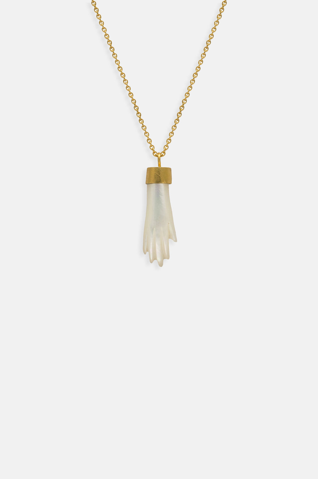 Hand Pearl Necklace
