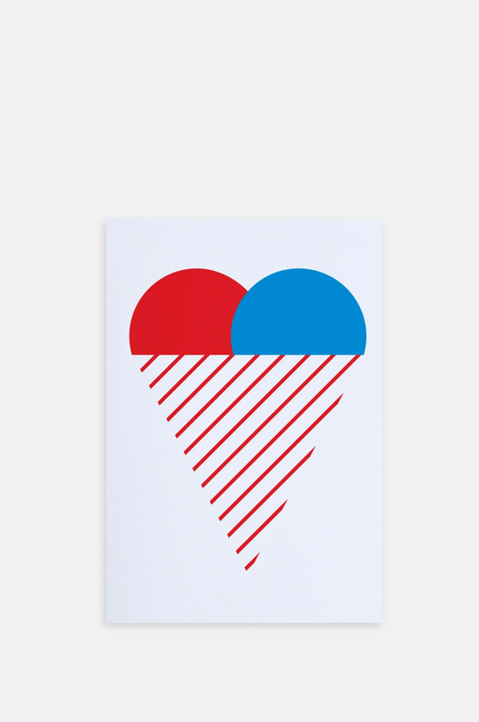 Ice Cream Heart Card