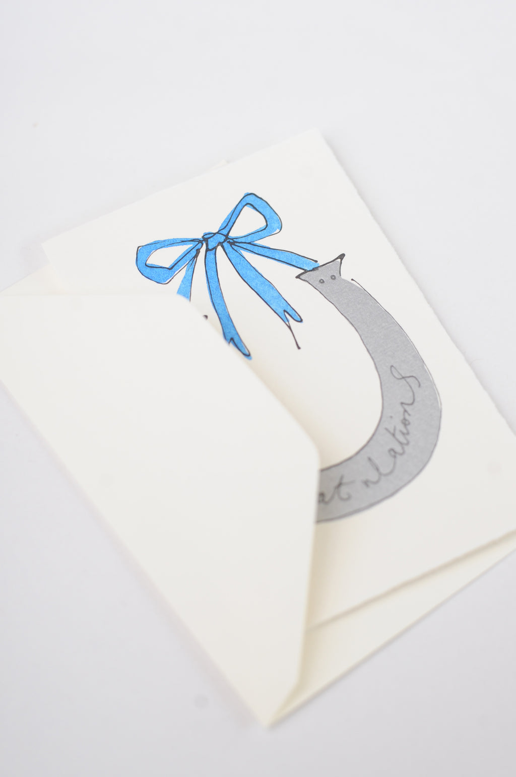 Lucky Horseshoe Card