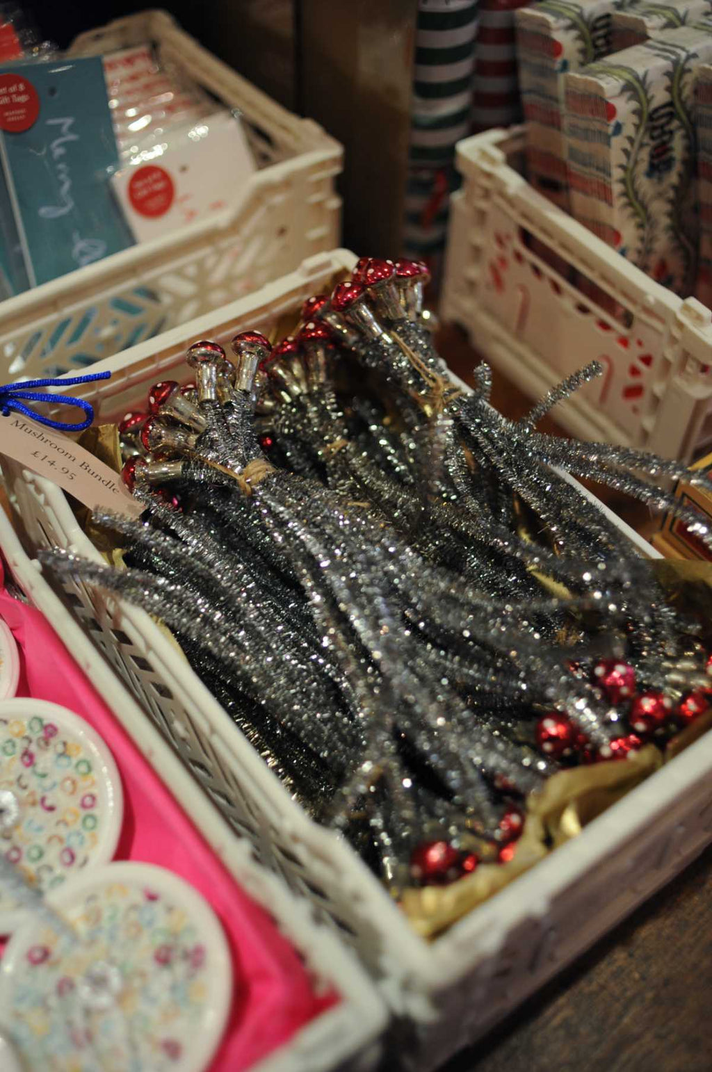 Mercury Glass Mushroom Bundle