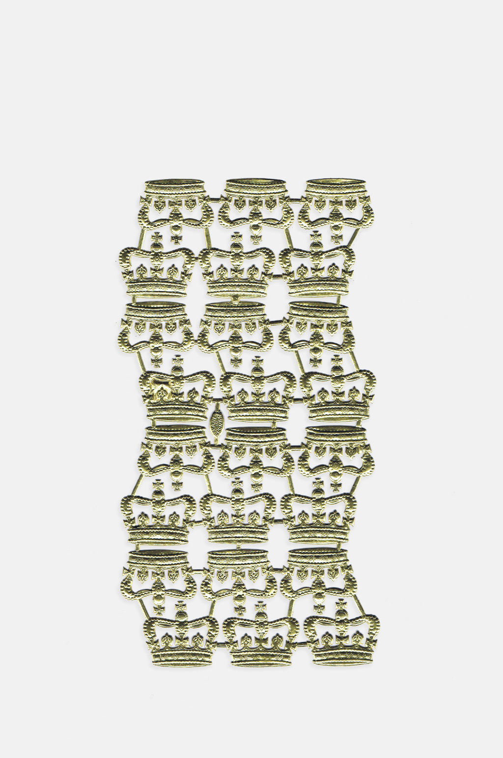 Royal Dresden Crown Sheet Gold