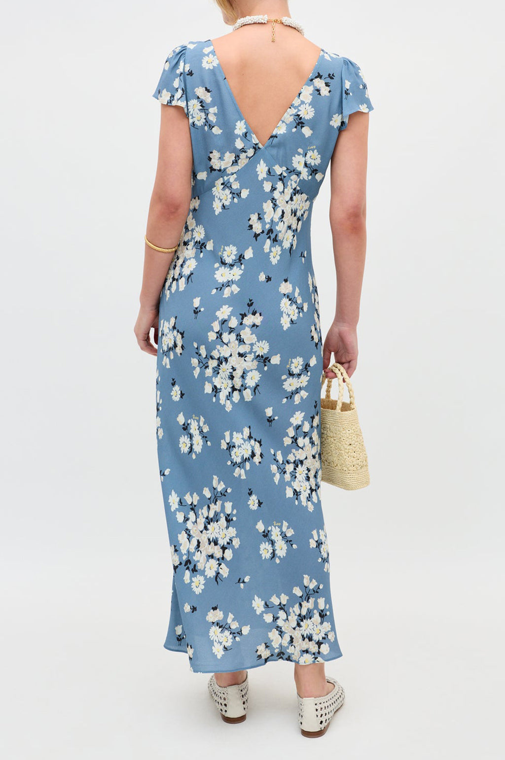 Cathy Dress Chelsea Amelia Bouquet Blue