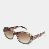 Anma Sunglasses Coquina/Gray Transparent