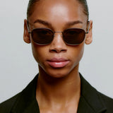 Hello Sunglasses Matte Brown