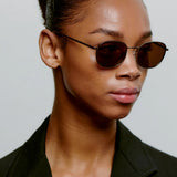 Hello Sunglasses Matte Brown