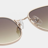 Hello Sunglasses Matte Gold