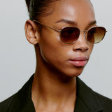 Hello Sunglasses Matte Gold
