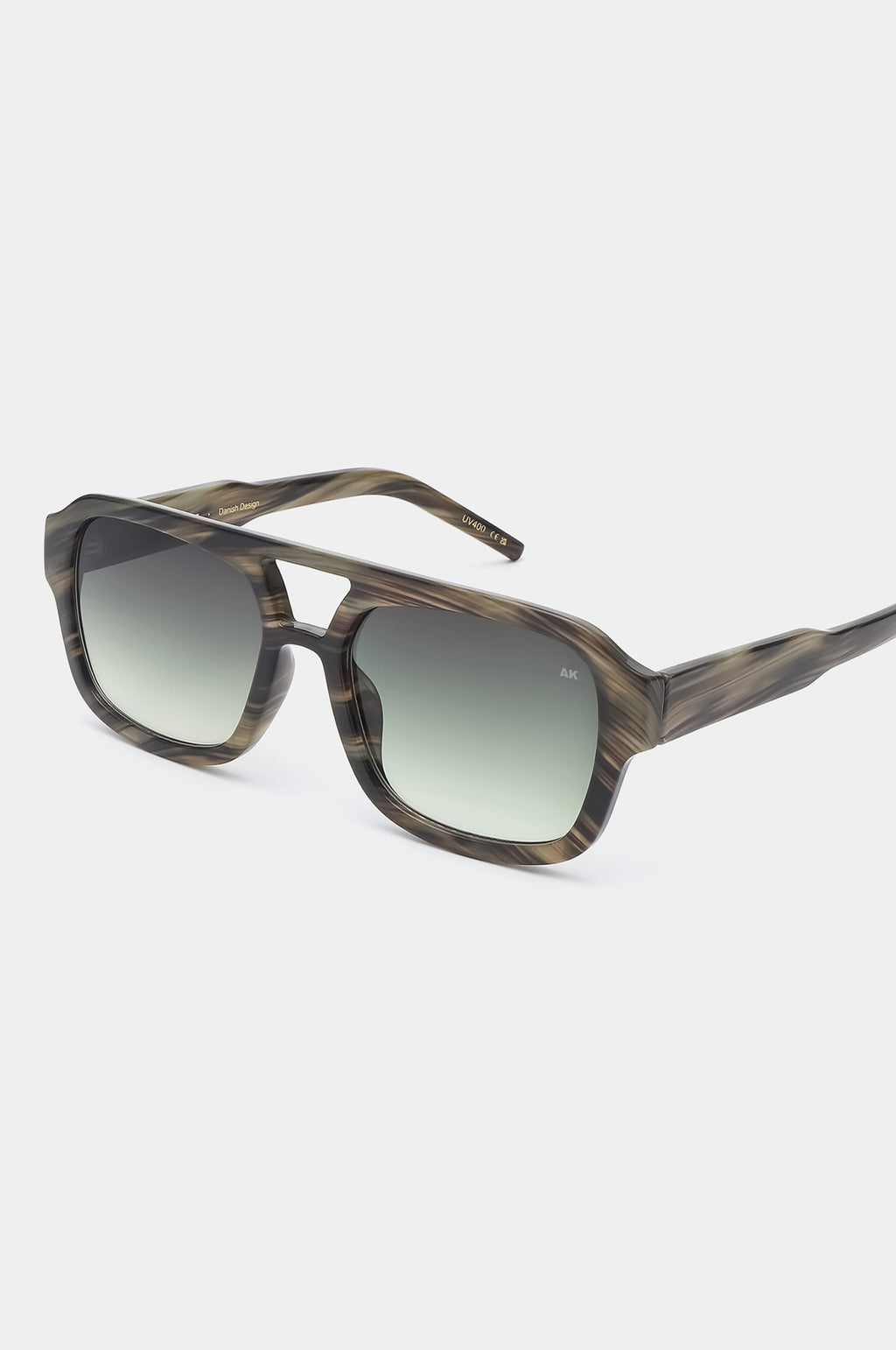 Kaya Sunglasses Striped Horn