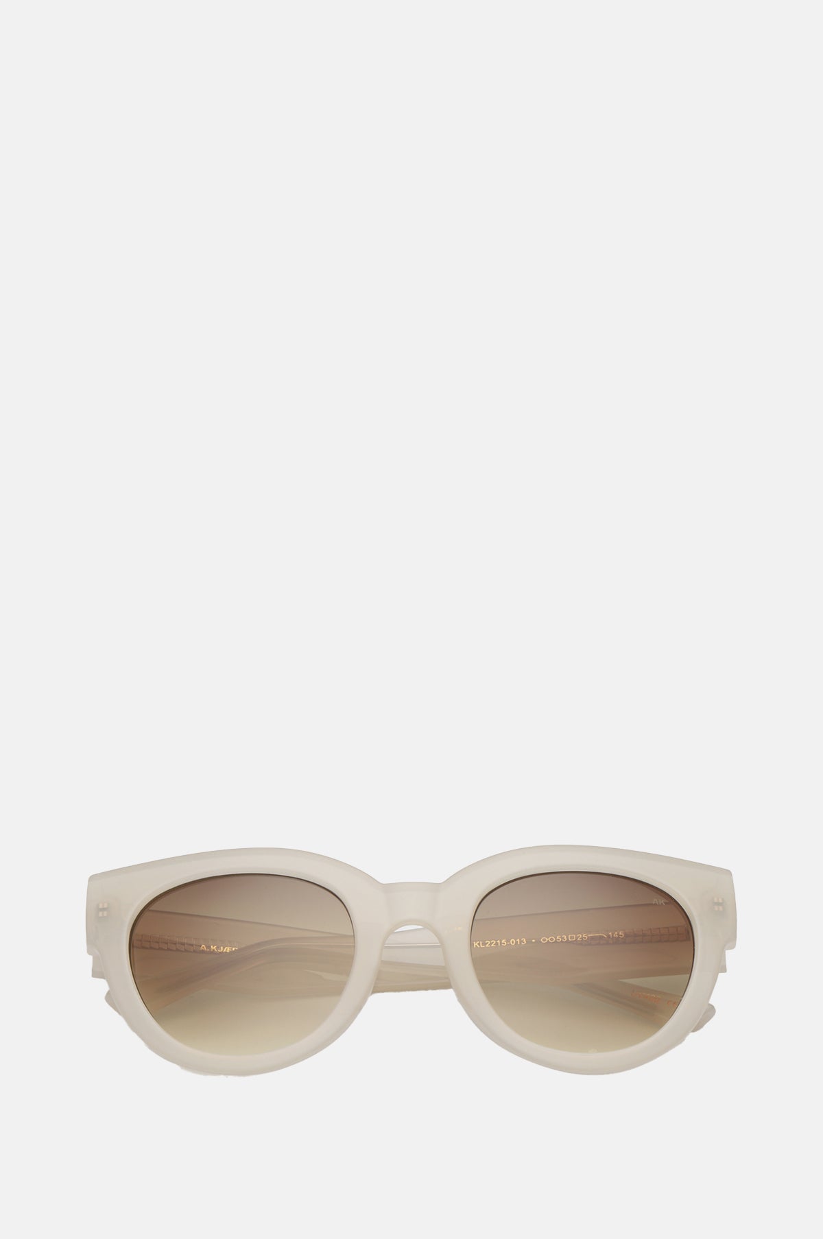 A.Kjaerbede Lilly Sunglasses Cream Bone.