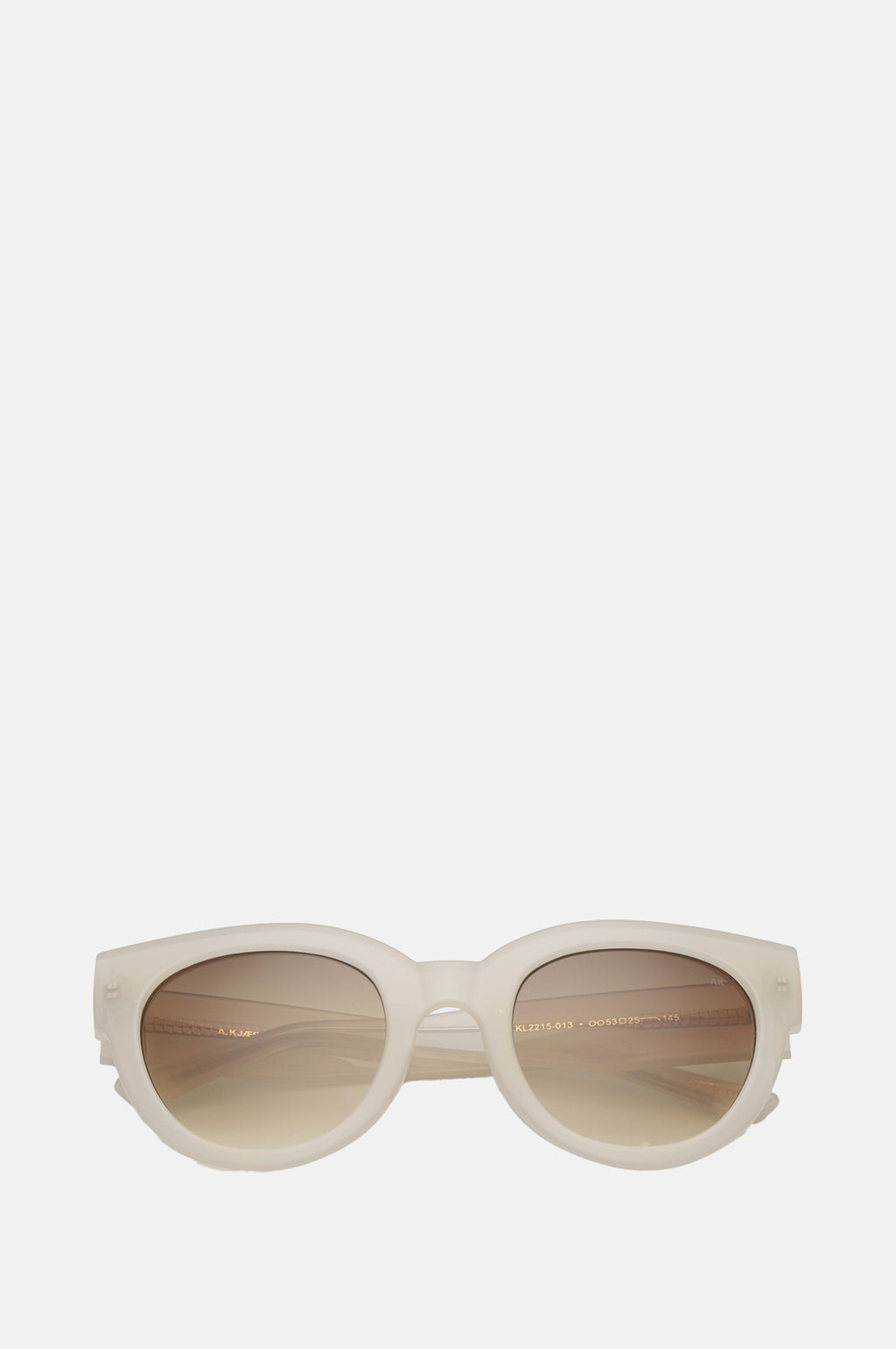 A.Kjaerbede Lilly Sunglasses Cream Bone.