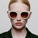 Lilly Sunglasses Cream Bone
