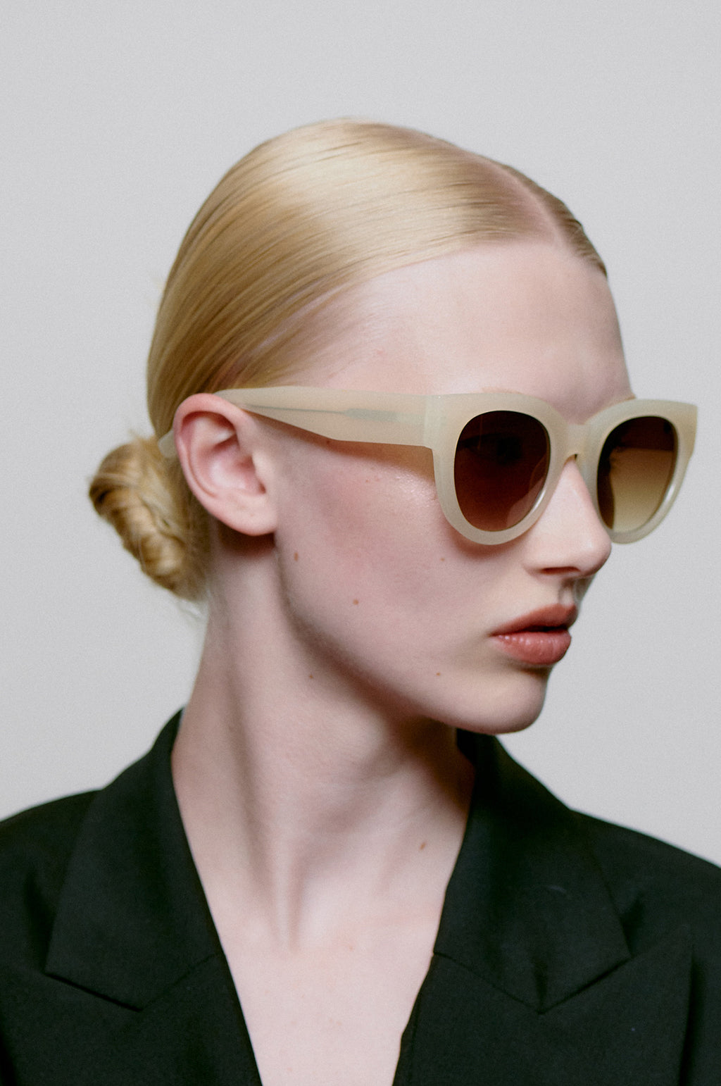 Lilly Sunglasses Cream Bone