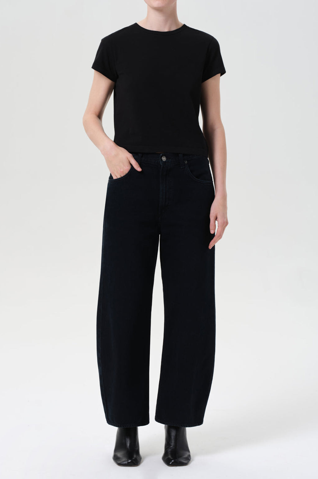 Low Curve Jean Crushed