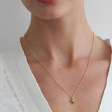 Baby Lucky Clover Necklace Gold