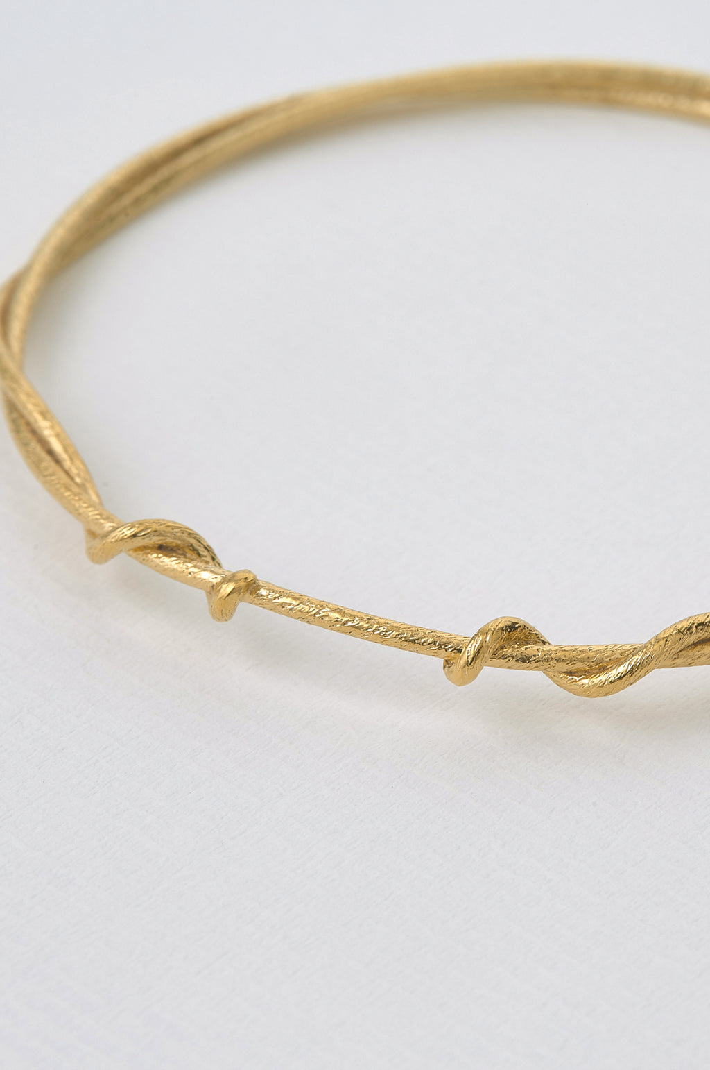 Classic Twist Bangle Gold