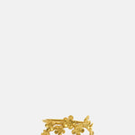 Alex Monroe Forget Me Not Flower Trail Stacking Ring Gold.