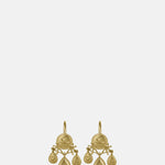 Alex Monroe Gratitude for Nature Girandole Earrings Gold.