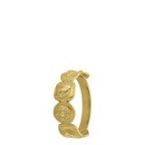 Gratitude for Nature Half Wreath Ring Gold