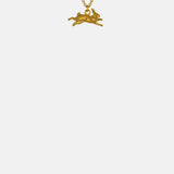 Alex Monroe Leaping Rabbit Neckalce Gold.