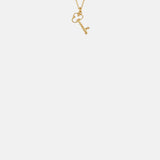 Alex Monroe Teeny Tiny Garden Key Necklace 18ct Solid Gold.ee