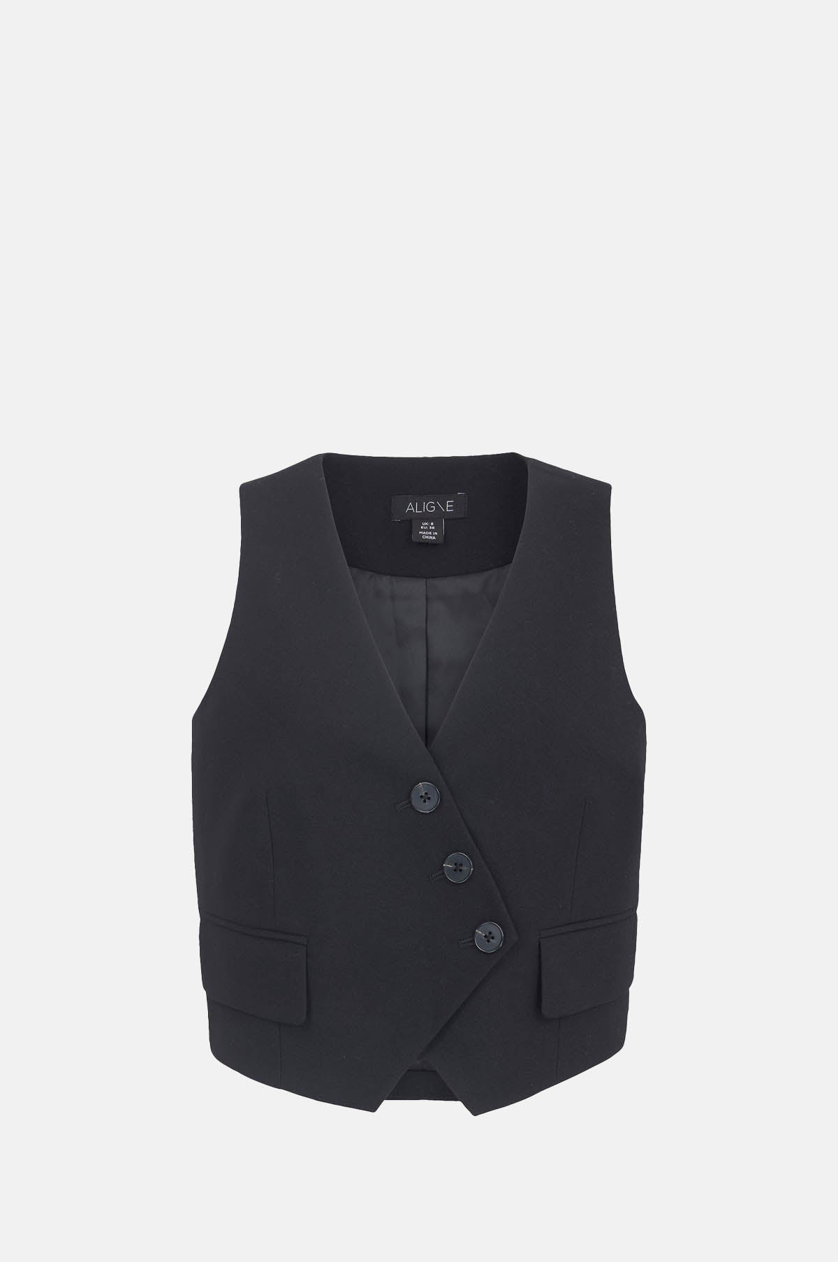 Aligne Kyla Waistcoat Black – The Hambledon