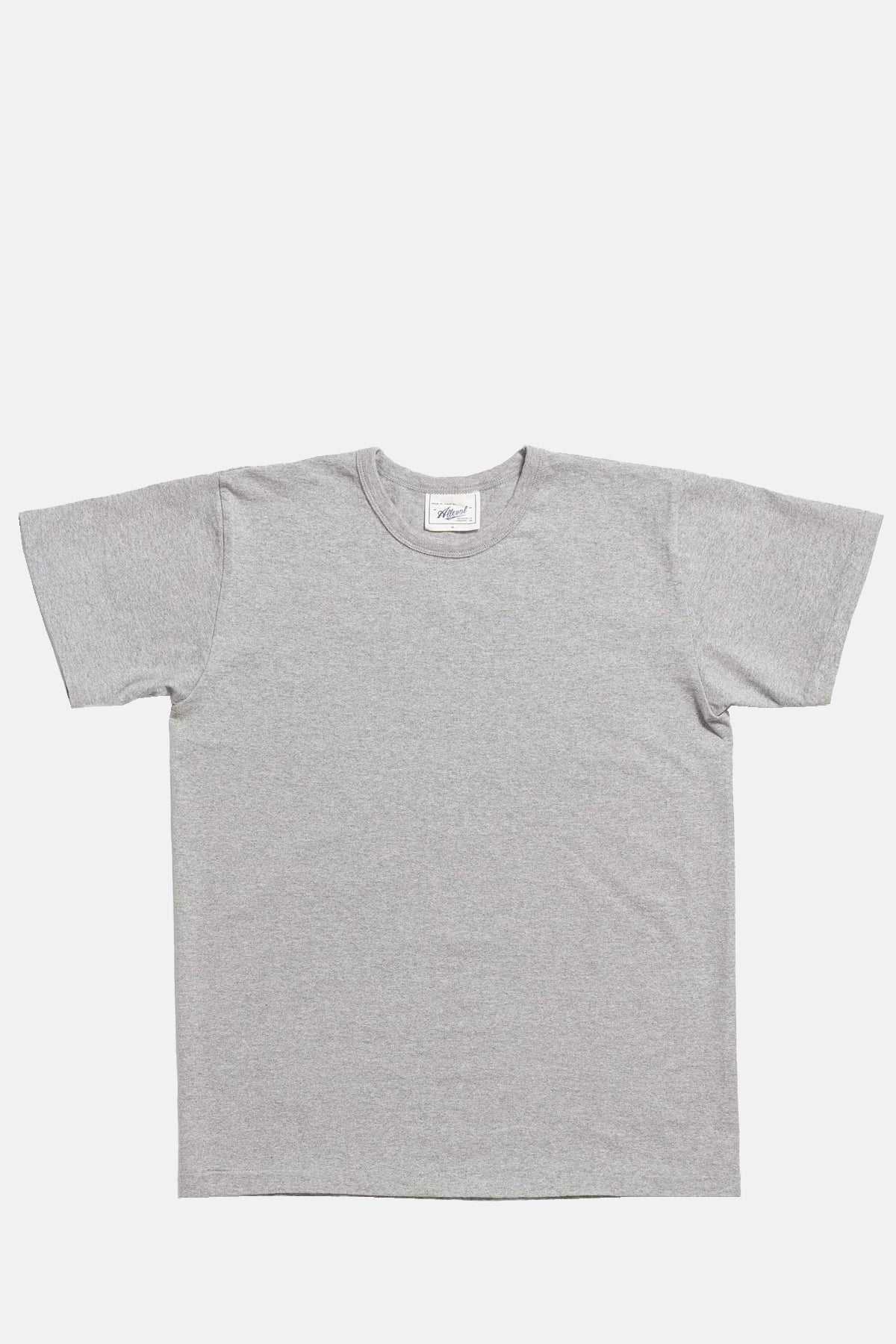 Allevol Heavy Duty Crew Neck T-Shirt Grey.