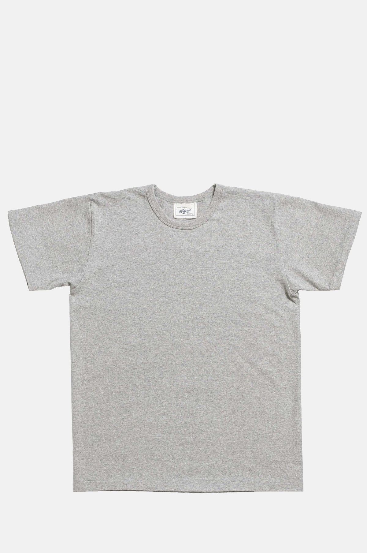 Allevol Heavy Duty Crew Neck T-Shirt Grey.