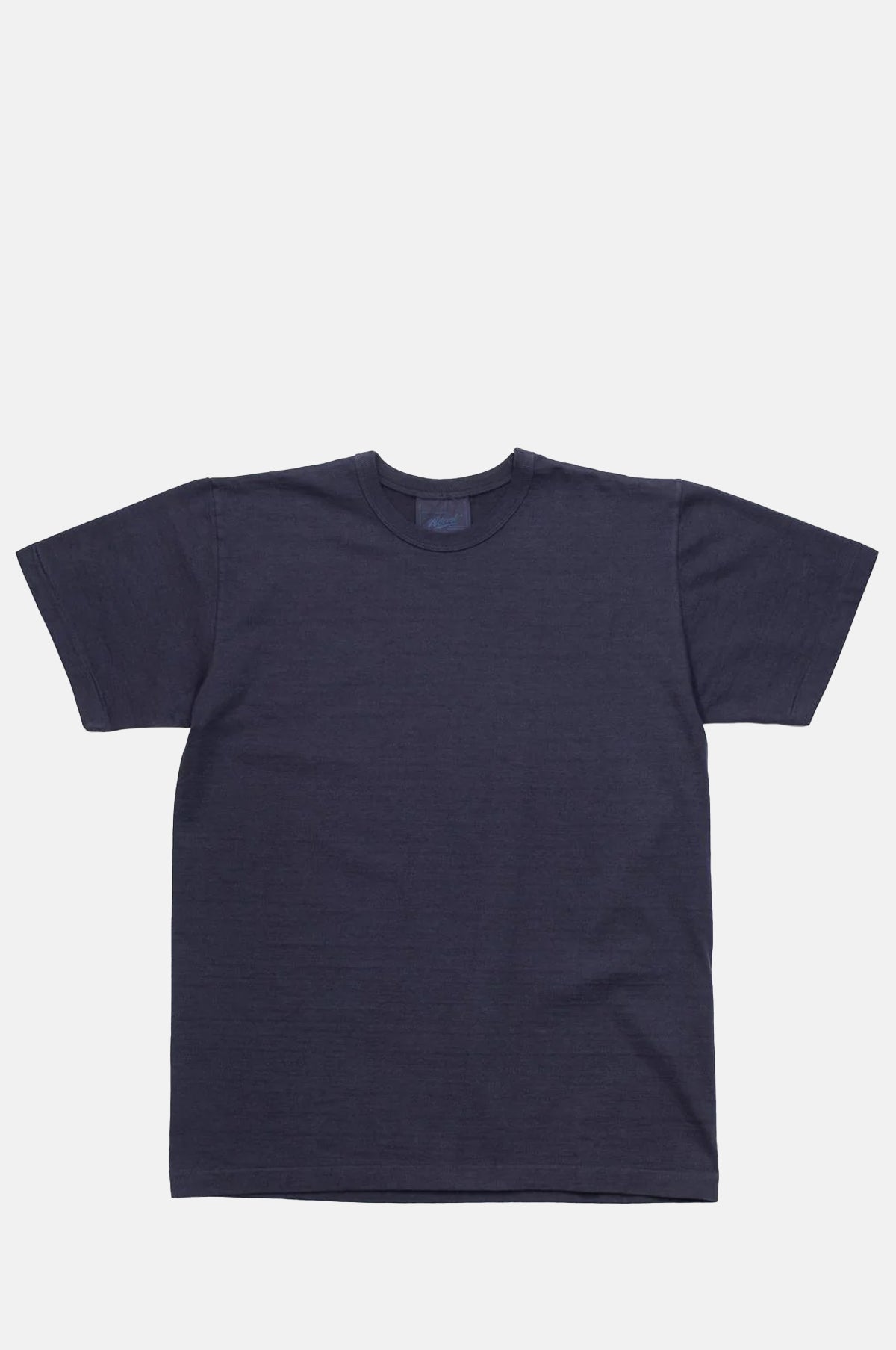Allevol Heavy Duty Crew Neck T-Shirt Navy.