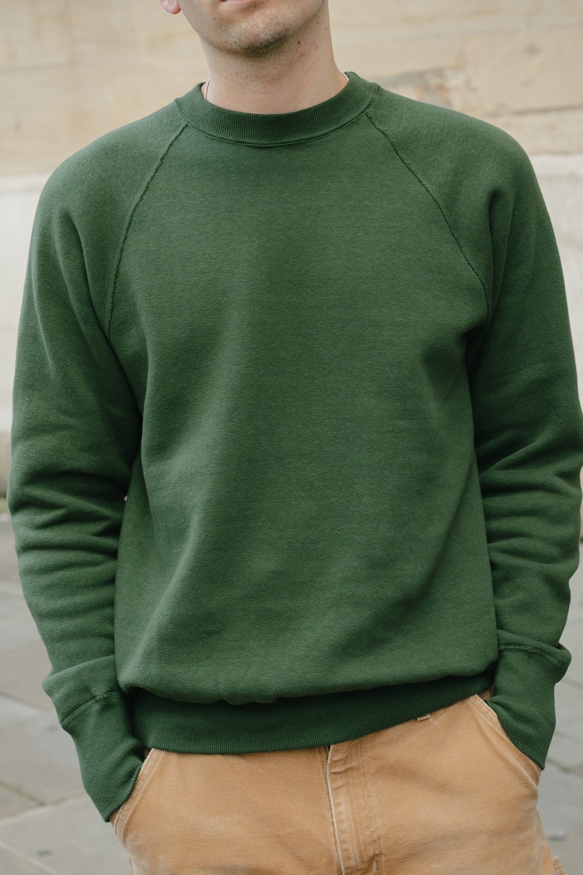 Loopwheel Easy Sweatshirt Green