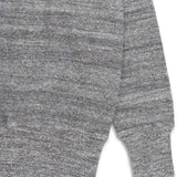 Loopwheel Quarter Zip Sweatshirt Dark Grey
