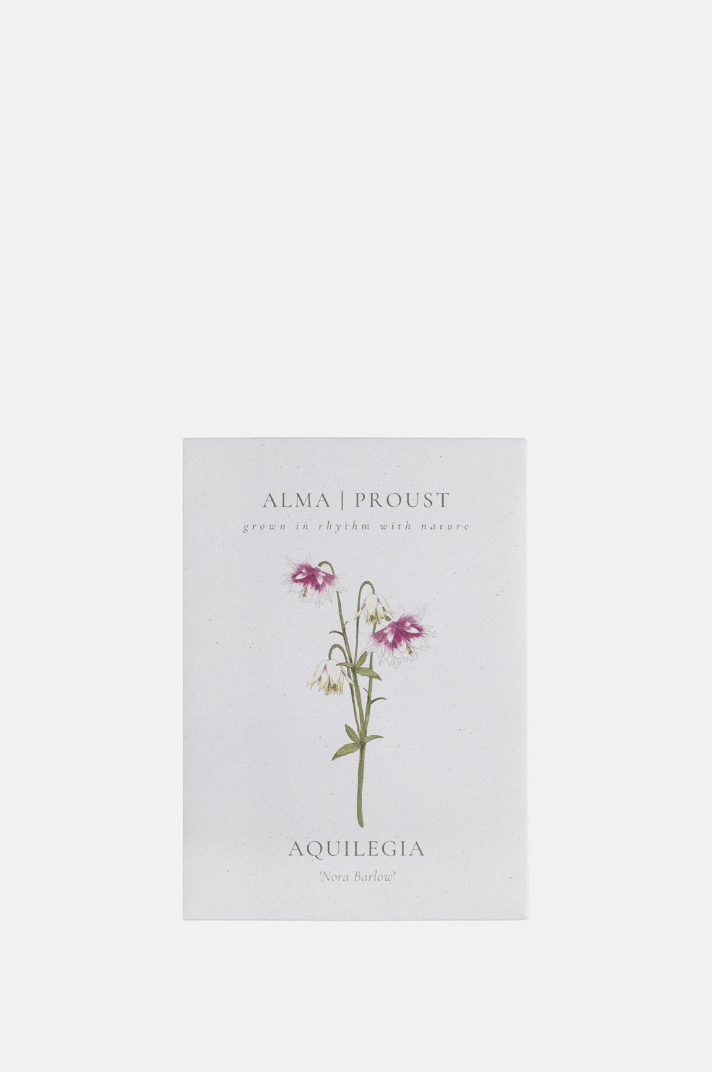 Alma Proust Aquilegia Nora Barlow.