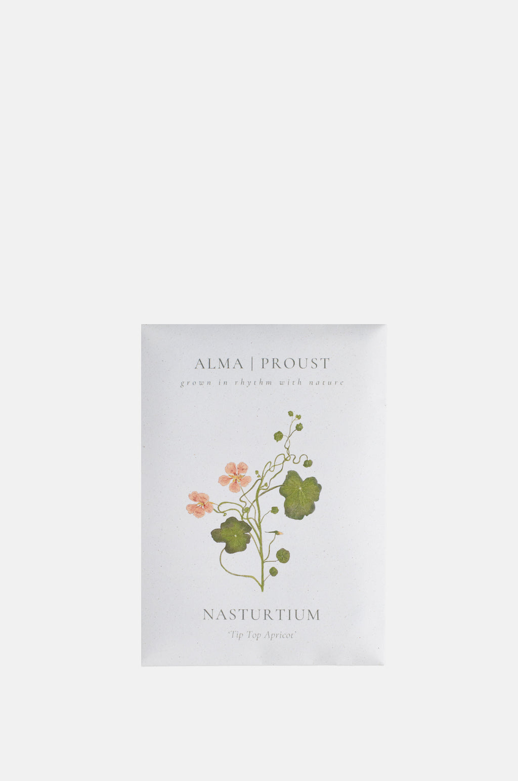 Alma Proust Nasturtium Tip Top Apricot.