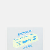 Alphabet Studios Everything is Butter Card.