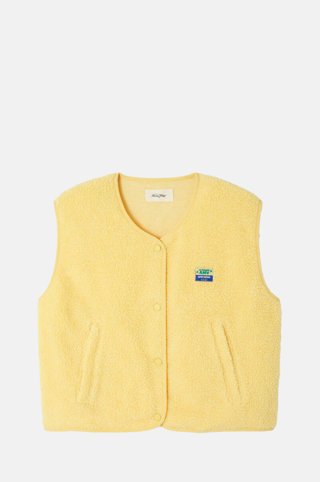 American Vintage Hoktown Vest Beurre Chine.