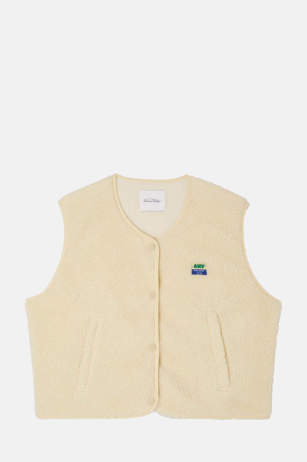 American Vintage Hoktown Vest Ecru.