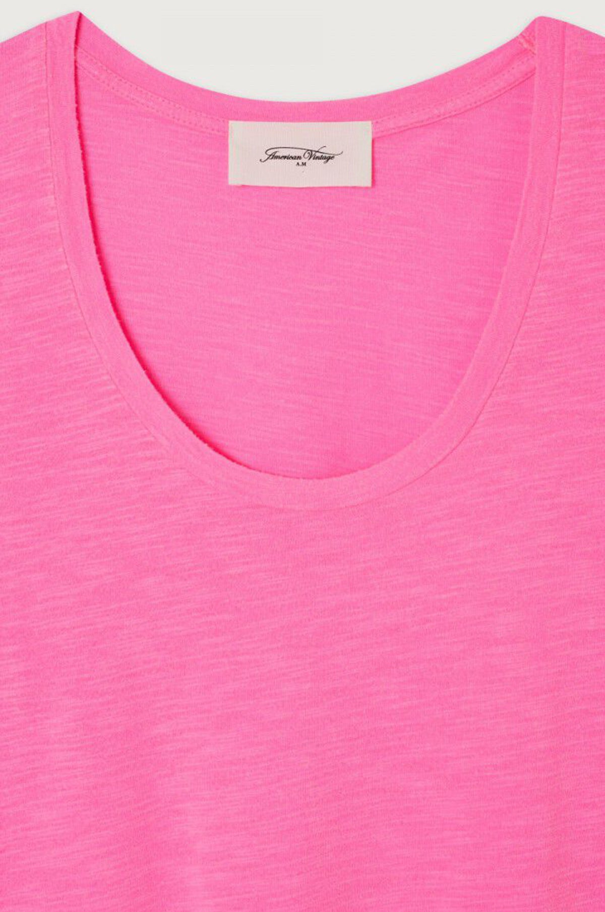 T shirt rose discount fluo