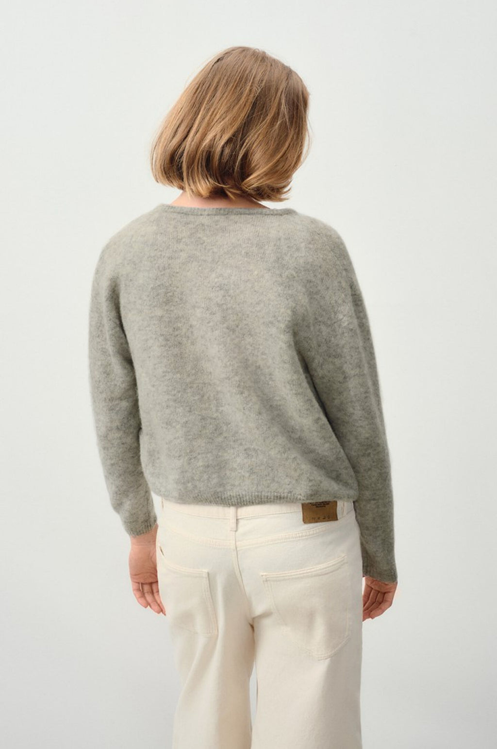 Vitow Cardigan Gris Clair Chine