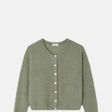 American Vintage Vitow Cardigan Kaki Multichine.