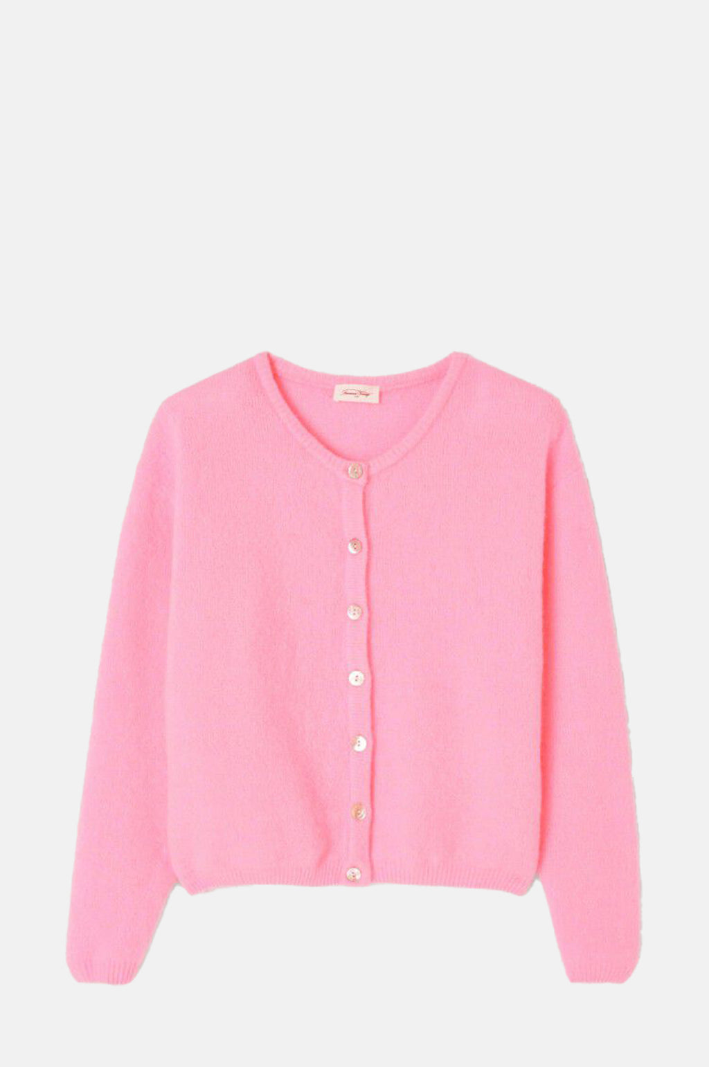 American Vintage Vitow Cardigan Rose Chine.