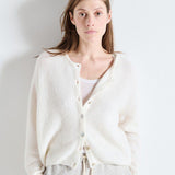 Vitow Cardigan White