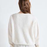 Vitow Cardigan White
