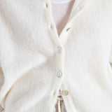 Vitow Cardigan White