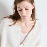 Vitow Cardigan White