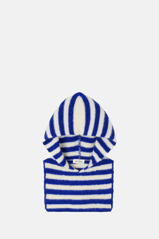 Vitow Hood Bleu Royal Rayures Blanches