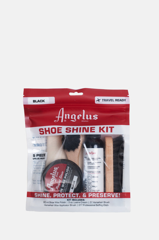 Shoe Shine Travel Kit