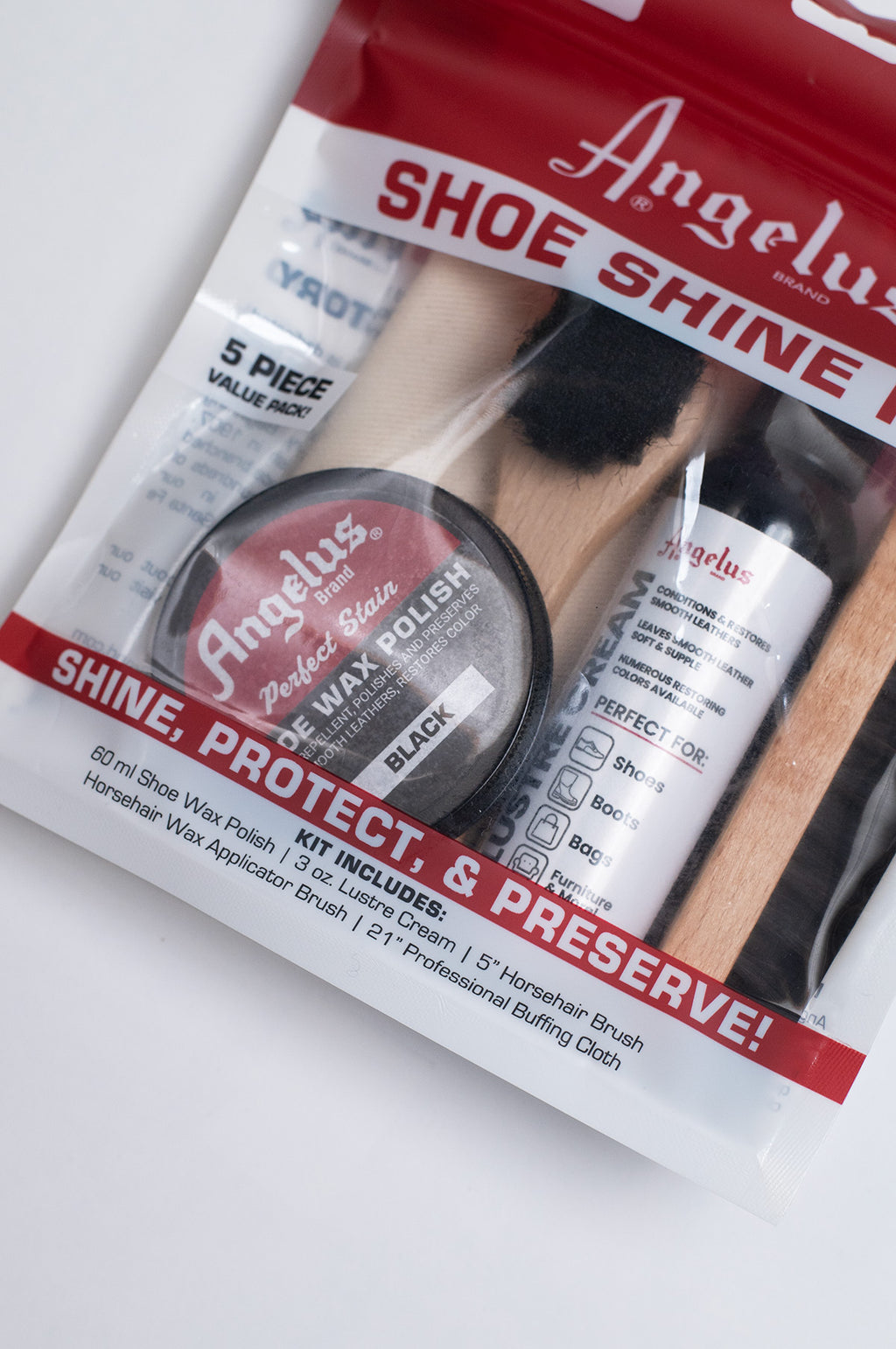 Shoe Shine Travel Kit